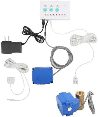 Water Leak Detector with Alarm, Double Valve Protection for Home, US Plug - Image 6