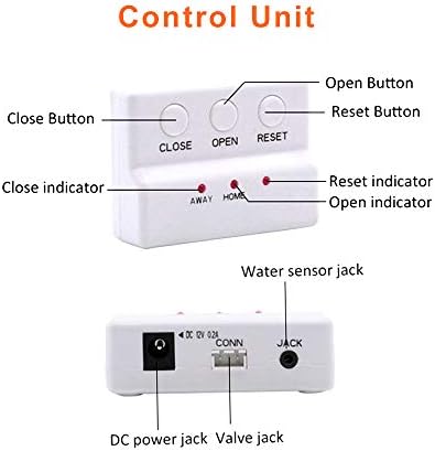 E-SDS Water Leak Detector with Shutoff Valve,Sensors and Sounds Alarm - Image 3