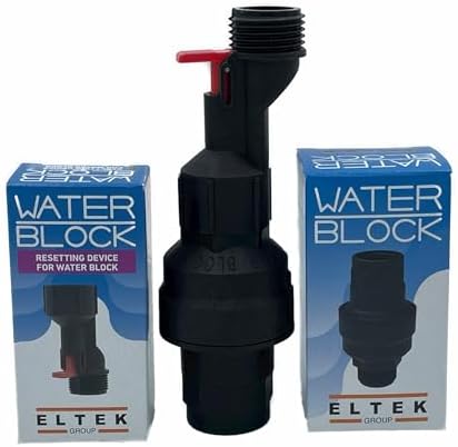 Automatic Water Leak Shut-Off Valve for 1/4" or 3/8" Water Supply Lines, Water Overflow Safety Device, 100% Mechanical, Property Flood & Water Damage Protection - Appliances, Beverage & Coffee Machine - Image 5