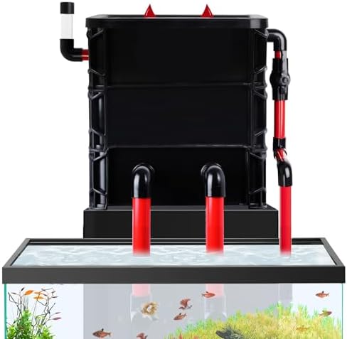 3‑Layer Aquarium Filter Box for 10‑55 Gal Fish & Turtle Tank by FINAQUA