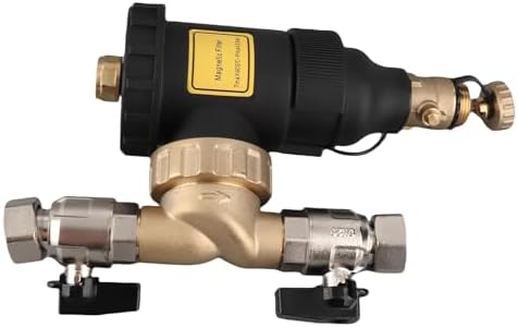 Magnetic Boiler Filter Efficient Filtration Wall Mounted Brass Heating Filter 3/4 Inch Connector - Image 2