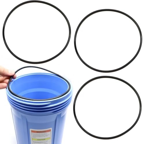 Replacement 151122 O-Ring (3 Pack) Made Specifically for Pentair Pentek Big Blue Water Filter Filters OEM Size ORing NSF 61 Buna-N Rubber by BetterHomeWaterTreatment