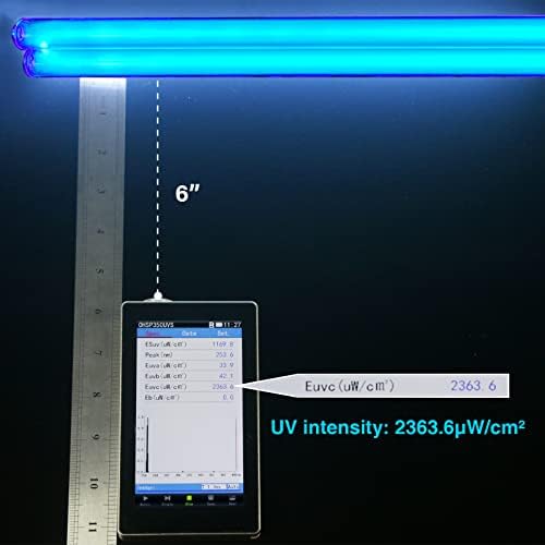 Coospider 36W HAVC UV Light Bulb,Replacement Sanitizer UVC Bulb for AC System, G23 4 Pin UVC Bulb for AC Duct.110v - Image 3