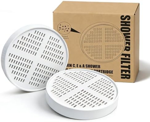 Vitamin Shower Filter Cartridge Compatible with AquaHomeGroup, 2 Pack by Unknown