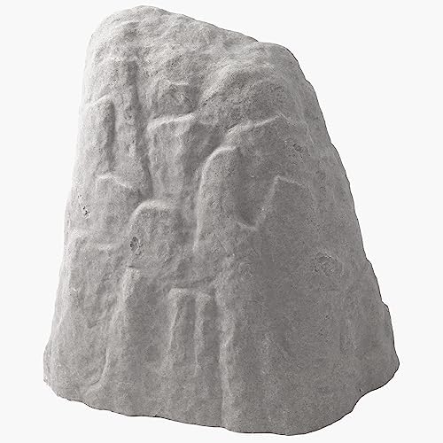 Emsco Group 2282 Natural Granite Appearance – Extra Large & Tall – Lightweight – Easy to Install Landscape Rock, Large by EmscoGroup