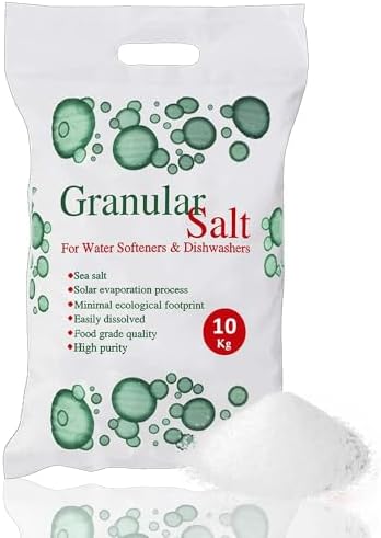 22 LB Dishwasher Salt, Water Softener Salt for Dishwashers, Regenerating by MACMarieAdamsCollection