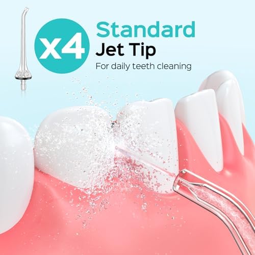 COSLUS Water Flosser Pick For Teeth Tip Standard Jet Tip 4 Pcs - Image 3