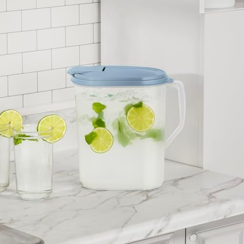 Sterilite Hinged Pitcher with Handle for Home & Kitchen, 1 Gallon, 12-Pack - Image 6