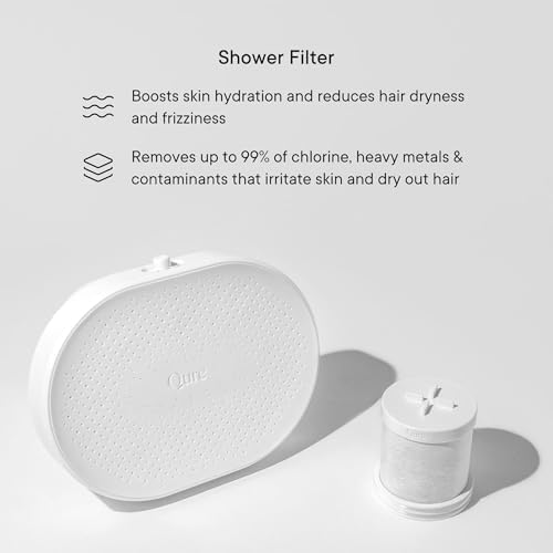 Qure Skincare Shower Filter Refill - Replacement Cartridge for Shower, 99% Chlorine Reduce, Clinically Tested - Black, 3-Month Supply (1 Piece) - Image 6