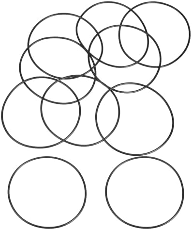 uxcell 10Pcs AS-254 NBR 70A O-Rings 5-1/2"ID x 1/8"CS/5.484"ID x 0.139"CS by uxcell