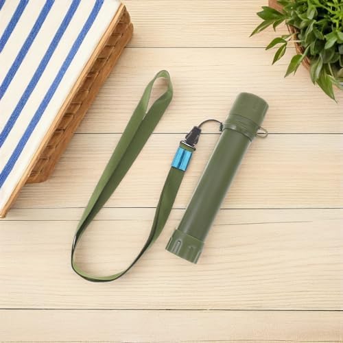 Portable Purifier Straw for Camping Hiking Survival Kits with Lanyard - Image 6