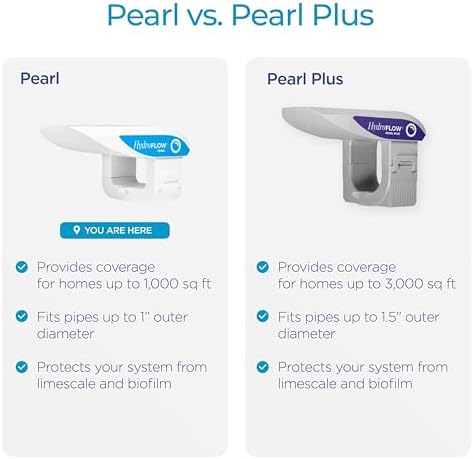 HYDROFLOW Pearl | Electronic Water Descaler & Water Softener Alternative for Small Homes & RVs | Fits 1” Pipes | Prevents Scale & Hard Water Damage - Image 6