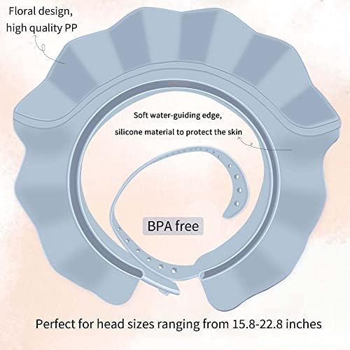 KOMIDK Baby Kids Shower Cap Shampoo Bath Bathing Hat - Image 4