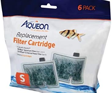 Aqueon Filter Cartridge Small/6 Pk - Aquarium Filter Cartridge - 6 Count by Aqueon