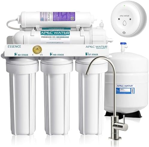 APEC Water ROES-PH75LD, 6-Stage Under Sink RO System, Alkaline, 75 GPD by APECWaterSystems