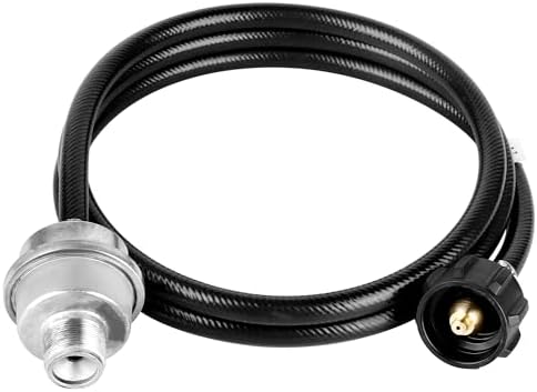 F273699 Propane Fuel Filter with 6FT Hose for Buddy Series by Qualityproducts