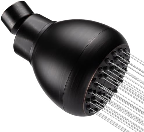 AISOSO Fixed Shower Head High Pressure 3 Inch Showerhead Oil Rubbed Bronze by Aisoso