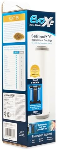 Camco EVO 5-Micron Water Filter Replacement Cartridge - Significantly Reduces Sediment, Taste, Odor and Chlorine - Prolongs Your Carbon Block Filter (40637) - Image 5