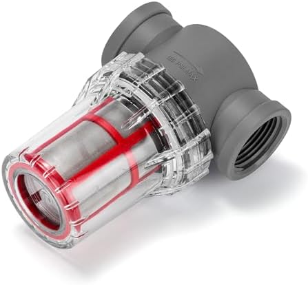 1'' Female NPT in-Line Strainer - Garden Hose Filter for High Pressure Washer, Sediment Filter with 200 Mesh Stainless Steel Screen (1'' 200 Mesh) - Image 3