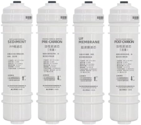 4-Stage Replacement Filter Cartridge Set Ultrafiltration Water Dispenser by Unknown