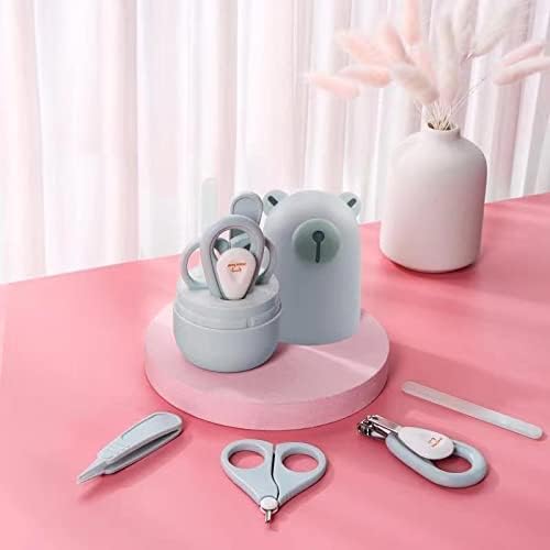 Baby Nail Clippers Set with Cute Case, Infant Fingernail and Toenail File Kit for Newborn Manicure and Pedicure, New Mom Grooming Gift - Image 2