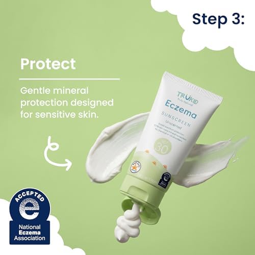 TruKid Bath Baby Essentials, Kids Skincare Set, Toddler Bubble Bath, Fragrance-Free Wash Lotion Sunscreen and Body Wipes, Baby Shower Gift Set - Image 5