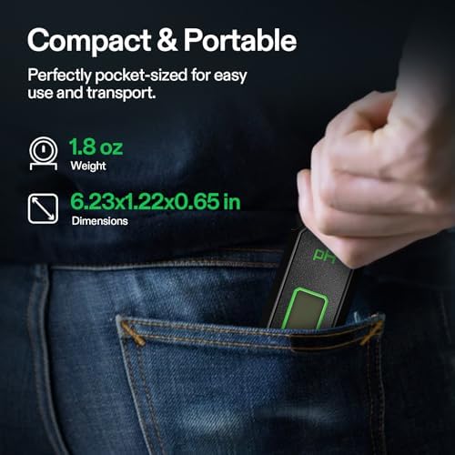VIVOSUN Digital pH Meter 0.01 Accuracy Pen Tester for Water Hydroponics - Image 6