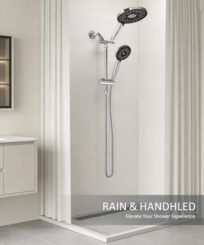 Filtered Shower Head with Handheld High Pressure Shower Head with Filters - Image 6