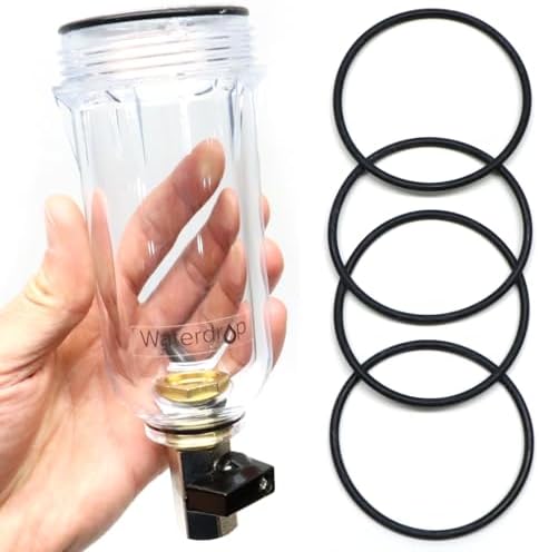 Captain O-Ring – Replacement O-Rings for Waterdrop Spin Down Filter WD-RPFK WD-PFK (4 Pack) by CaptainO-Ring