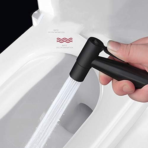 JSEIAJB Stainless Steel Toilet Hand Held Bidet Faucet Sprayer Bidet Set Sprayer Gun Toilet Spray for Bathroom Self Cleaning Shower - Image 4