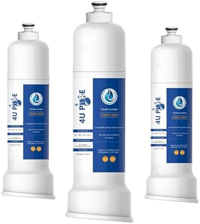 ICE2 F2WC9I1 ICE Maker Filter Replacement, 3 Pack by 4UPURE