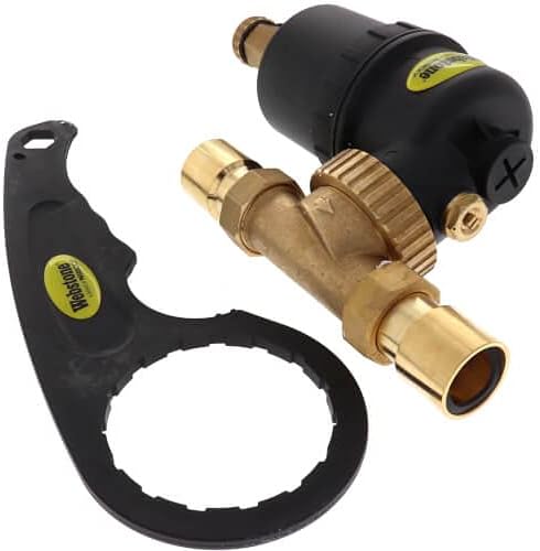 Webstone 1" Sweat Brass Magnetic Boiler Filter - Image 3