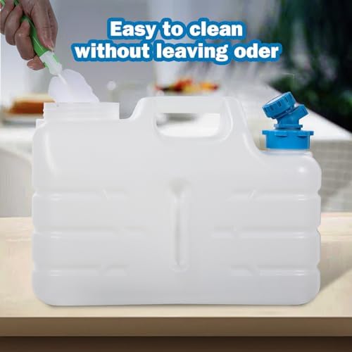 REDCAMP 3 Gallon/11L Portable Water Container with Spigot, White 2 Pack - Image 5