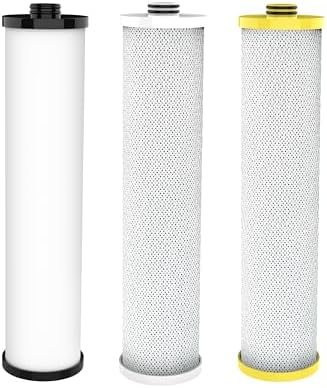 AQUA CREST WF51 Water Filter Replacement for Aquasana® AQ-5300+R, 3 Pack by AQUACREST