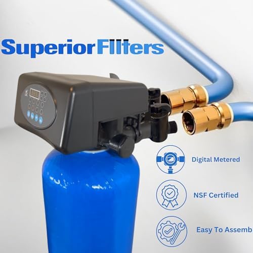 Whole House Water Softener System 32,000 Grain Digital Metered NSF - Image 2