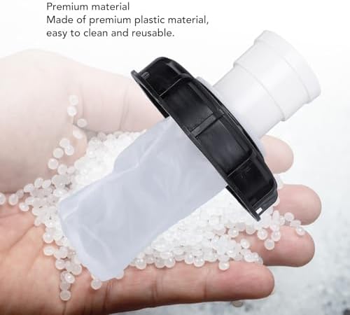 Zerodis Ton Cover, 165mm IBC Lid Filter Cover Reusable Rain Screen Filter with Extension Tube High Efficient Filtration Ton for Container Rainwater (01) - Image 6