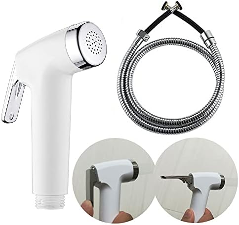 LikeHome Bidet Sprayer for Toilet - Cloth Diaper Sprayer Shattaf Handheld Bidet Rinse Spray Head - White (Without T-Adapter) - Image 2