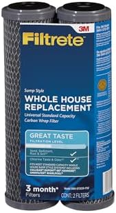 Filtrete Whole House Water Filter Replacement 3WH-STDCW-F02, 2-Pack by Unknown