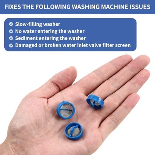 20-Pack Universal Washing Machine Water Inlet Valve Filter Screens - Image 3