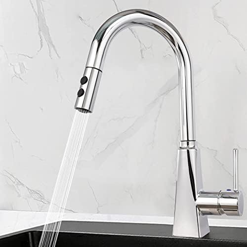 Hibbent Pull Out Faucet Head for Kitchen Faucet, 2 Function Sink Sprayer - Image 5