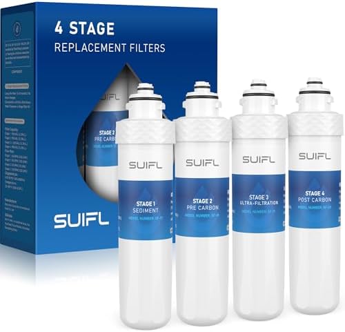 UVF4 4-Stage Filter Replacement Kit, 1 Set by Unknown