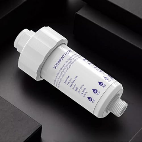 Water Filter for Faucet 2 Replaceable Cores Included Tight Fit - Image 3