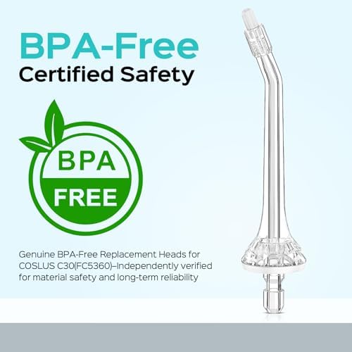 ​COSLUS Water Flosser Pick For Teeth Tip Orthodontic Jet Tip 4 Pcs - Image 4