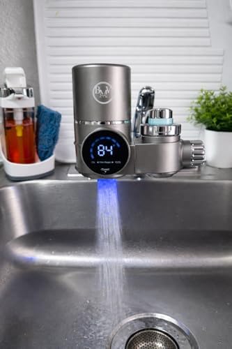 BMV Faucet Water Filter with LED Temperature Display, Multi-Stage Filtration. - Image 2