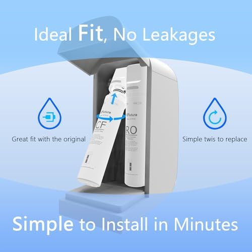 Y7/Y7P/Y7T Series 1-Year Replacement Cartridge Compatible with SimPure Y7, Y7P, Y7T, Y7P-BW, Y7P-W, Y7T-BW-A, Y7T-BW-C, Y7T-A, Y7T-C Series Water Filter, Pack of 4 Filters (2*CF, 2*RO) - Image 4