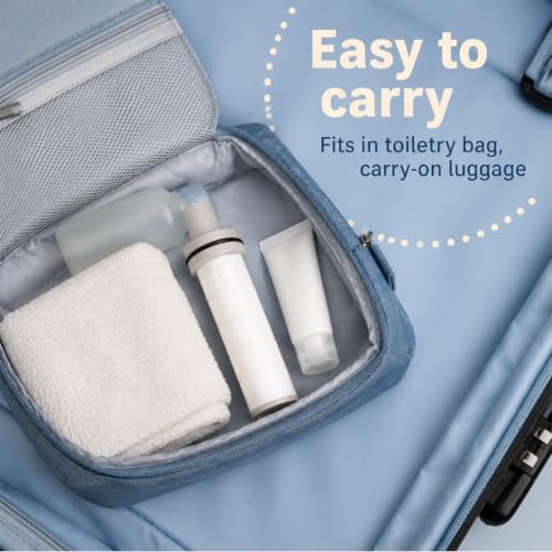 10 Piece Travel Shower Filter Cartridge Replacement, PP Cotton Portable Handheld Shower Water Filter Cartridge, Can Provide Cleaner Water Anytime, Anywhere - Image 5