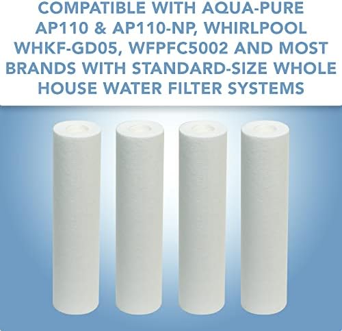 CFS Sediment Water Filters for P5-D, P5A, WFPFC5002, 4 Pack - Image 2