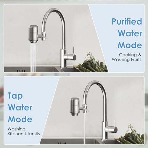 Vortopt Faucet Water Filter for Sink, NSF Certified Reduces Chlorine. - Image 4