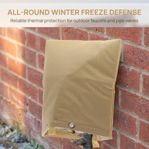 Backflow Freeze Cover for Outdoor Valves and Spigots, Winter Protection - Image 3
