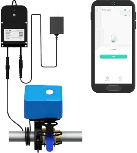 YoLink Water Shutoff Kit: Valve Controller + Bulldog Operator by YoLink